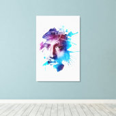 Thorn Crown Jesus Christus Leidenschaft Abstrakte Leinwanddruck (Insitu (Holzboden))