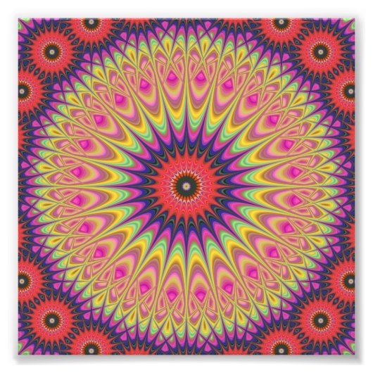 Thorn mandala fotodruck (Vorne)