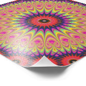 Thorn mandala fotodruck (Ecke)