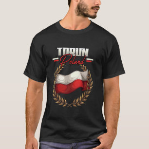 Thorn Polen Reise Polnische Flagge Polska T-Shirt