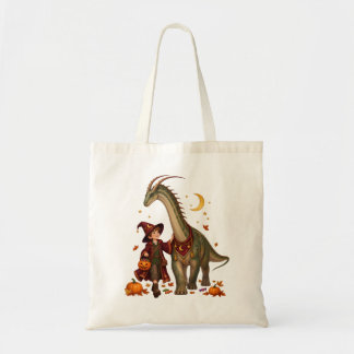 Thorn Wizard & Bajadasaurus Halloween-Süßigkeiten- Tragetasche