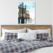 Thornaby 5 Lampen, Misty - LEINWAND (Insitu (Schlafzimmer))