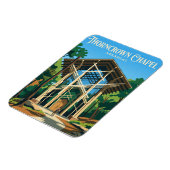 Thorncrown-Kapelle USA Magnet (Linke Seite)