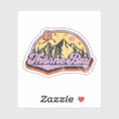 Thorne Bay, Alaska Aufkleber (Blatt)