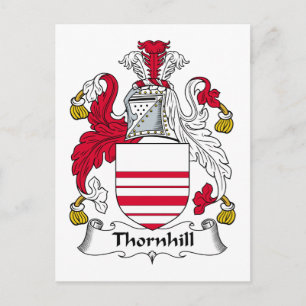 Thornhill Familienwappen Postkarte