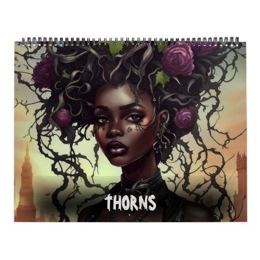 THORNS by Ivy and Bat Gothic Art Kalender (Titelbild)