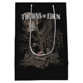 Thorns of Eden - Gothic Streetwear Design Mittlere Geschenktüte (Rückseite)