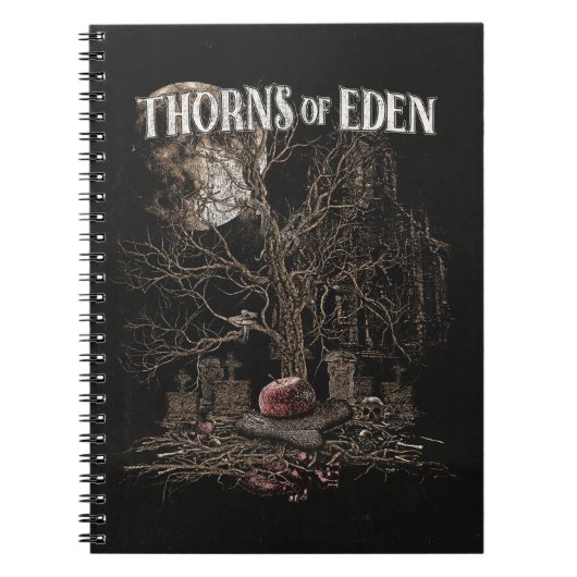 Thorns of Eden - Gothic Streetwear Design Notizblock (Vorderseite)