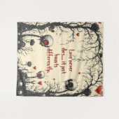 Thorns of the Heart: Eine gotische Liebe Wandteppich (Vorderseite (Horizontal))