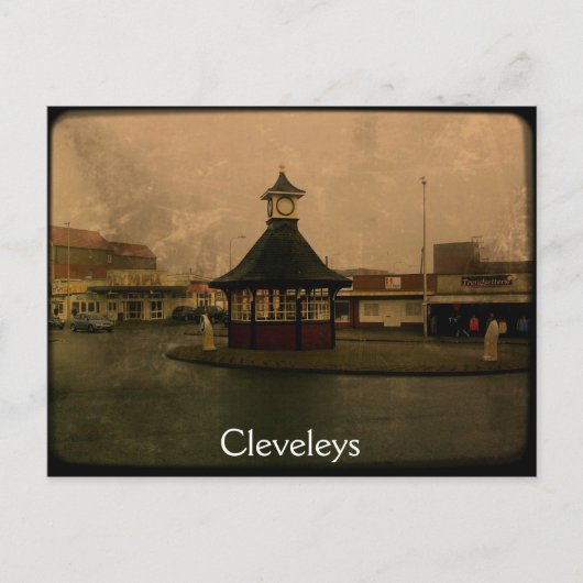 Thornton - Cleveleys, Lancashire Postkarte (Vorderseite)