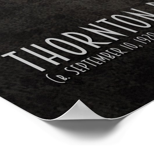 Thornton Dial Inspiration Zitat über Kunst Poster (Ecke)