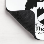Thornton Familienwappen Mousepad (Ecke)