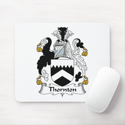Thornton Familienwappen Mousepad (Mit Mouse)