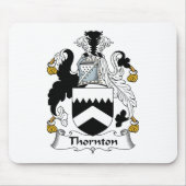 Thornton Familienwappen Mousepad (Vorne)