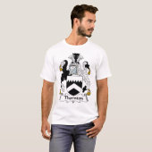 Thornton Familienwappen T-Shirt (Vorne ganz)