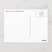 Thornton Gap View im Frühjahr Postkarte (Rückseite)