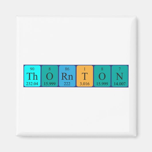 Thornton-Periodenmagnet Magnet (Vorne)