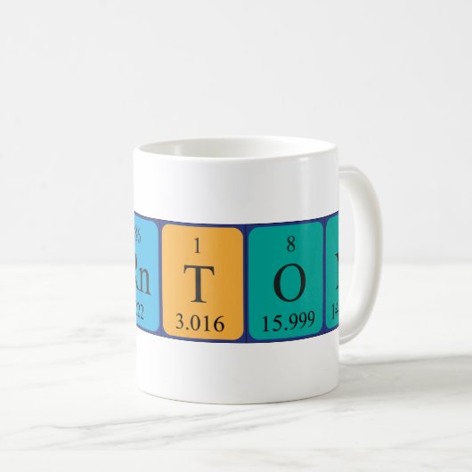 Thornton Periodenname Tasse (VorderseiteRechts)