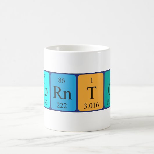 Thornton Periodenname Tasse (Mittel)