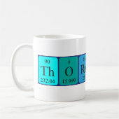 Thornton Periodenname Tasse (Links)
