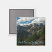 Thornton Seen View, North Cascades National Park Magnet (Vorderseite/Rückseite)