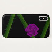 Thorny Lila Rose Case-Mate iPhone Hülle (Rückseite (Horizontal))