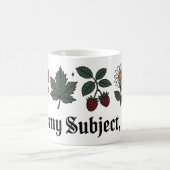 Thorny Subject Vater Tasse | Funny Gothic Botanica (Mittel)