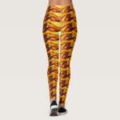 THORNY YELLOW ORANGE Leggings (Rückseite)