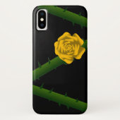 Thorny Yellow Rose Case-Mate iPhone Hülle (Rückseite)