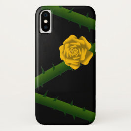 Thorny Yellow Rose Case-Mate iPhone Hülle