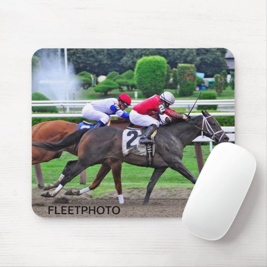 Thoroughbred, der an historischer Saratoga Mousepad (Mit Mouse)