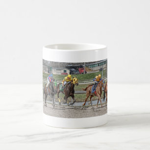 Thoroughbred, der Tasse läuft