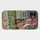 Thoroughbred-Galopp zurück Case-Mate iPhone Hülle (Rückseite (Horizontal))