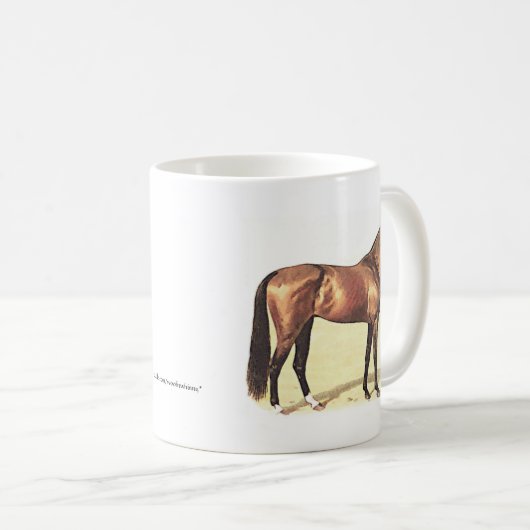 Thoroughbred Kaffeetasse (VorderseiteRechts)