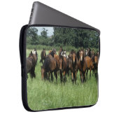 Thoroughbred-Knaben Laptopschutzhülle (Vorne Rechts)