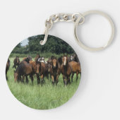 Thoroughbred-Knaben Schlüsselanhänger (Rückseite)