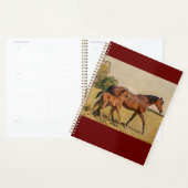 Thoroughbred Mare and Foal Munnings Planner Planer (Anzeige)