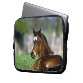 Thoroughbred-Pferd | Irland Laptopschutzhülle (Vorderseite Links)