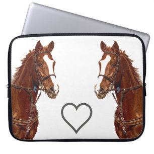 Thoroughbred-Pferdelaptop-Hülse Laptopschutzhülle