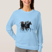 Thoroughbred-Pferderennen-Geschenke T-Shirt (Vorderseite)