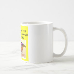 Thoroughbred-Pferderennen Kaffeetasse