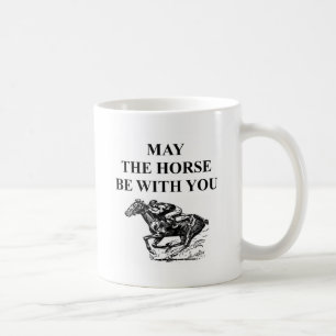 Thoroughbred-Pferderennen Kaffeetasse