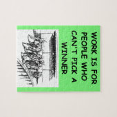 Thoroughbred-Pferderennen Puzzle (Horizontal)