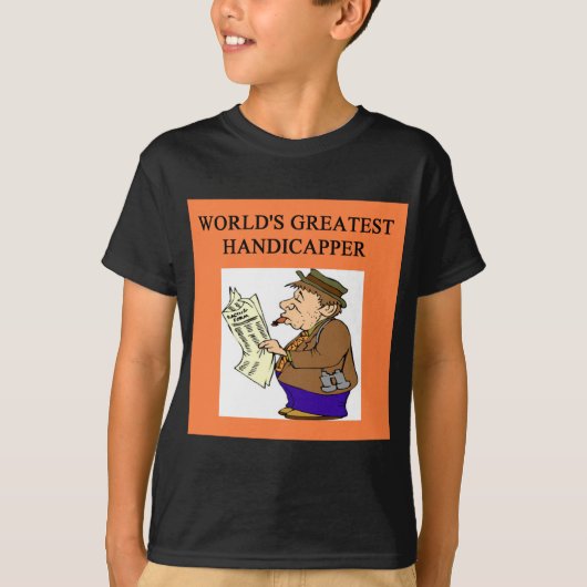Thoroughbred-Pferderennen T-Shirt (Vorderseite)