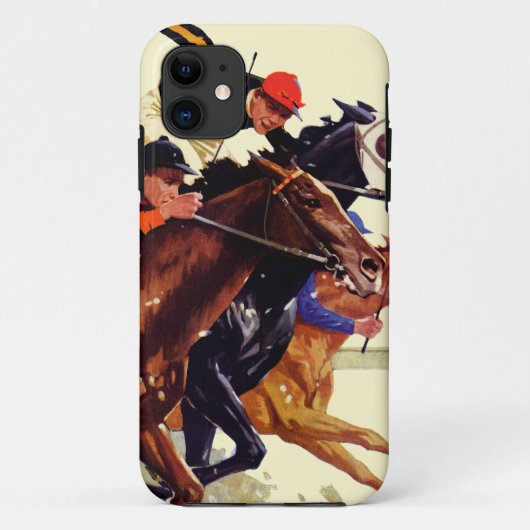Thoroughbred-Rennen Case-Mate iPhone Hülle (Rückseite)