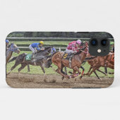 Thoroughbred-Rennen Case-Mate iPhone Hülle (Rückseite (Horizontal))