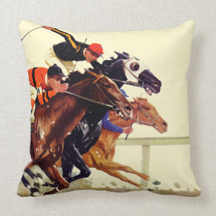 Thoroughbred-Rennen Kissen