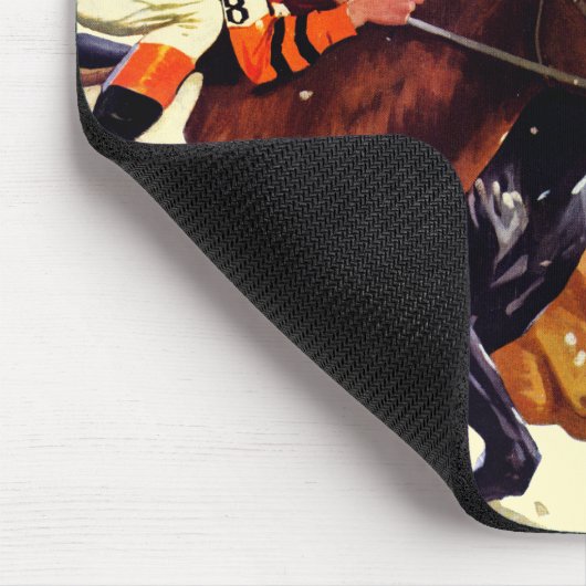 Thoroughbred-Rennen Mousepad (Ecke)