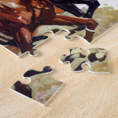 Thoroughbred-Rennen Puzzle (Seite)