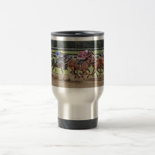 Thoroughbred-Rennen-Reise-Tasse Reisebecher